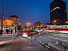 V ulici �elivsk�ho do�lo ke sr�ce tramvaj� (16. prosinec 2025)