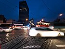 V ulici �elivsk�ho do�lo ke sr�ce tramvaj� (16. prosinec 2025)