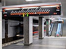 Zprovozn�n� zmodernizovan� stanice metra C Pankr�c. (19. prosince 2025)