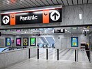 Zprovozn�n� zmodernizovan� stanice metra C Pankr�c. (19. prosince 2025)