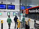 Zprovozn�n� zmodernizovan� stanice metra C Pankr�c. (19. prosince 2025)