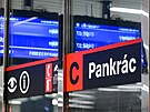 Zprovozn�n� zmodernizovan� stanice metra C Pankr�c. (19. prosince 2025)