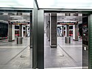 Zprovozn�n� zmodernizovan� stanice metra C Pankr�c. (19. prosince 2025)