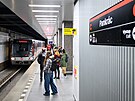 Zprovozn�n� zmodernizovan� stanice metra C Pankr�c. (19. prosince 2025)