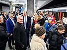 Zprovozn�n� zmodernizovan� stanice metra C Pankr�c. (19. prosince 2025)