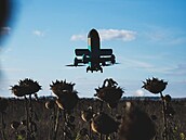 Ukrajinský dron �ihadlo je ur�ený pro sest�elování ruských �ahíd�