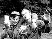 Jan Hausenblas: Fotografie ze základní vojenské slu�by v Michalovcích (1976 a�...