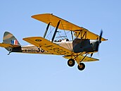 Letoun Tiger Moth ze sbírky RAF Station Czechoslovakia v Podhoanech