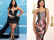 Slavní, kteí si to na erveném koberci píli neuívají.