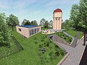 M�sto Hlu�ín pokra�uje v p�ípravách výstavby nového depozitá�e Muzea Hlu�ínska,...