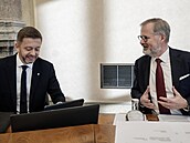 Kabinet v demisi premiéra Petra Fialy má ve stedu na programu své poslední...
