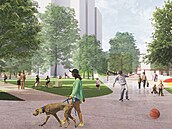 Vít�zný návrh ateliéru Gogolák + Grasse oslovil porotu urbanistické sout�e...