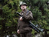 P�edseda mysliveckého spolku Ba�ka na Frýdecko-Místecku Zden�k Ferenc se...