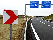 U Svitav je hotový tém�� dvanáctikilometrový úsek dálnice D35. Do zprovozn�ní...