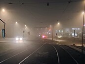 Mlhavé po�así, které u� více ne� dva týdny p�etrvává v Brn� a na jihu Moravy.