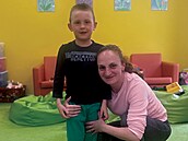 S maminkou byl Bo�ek v lázních u� t�ikrát. 