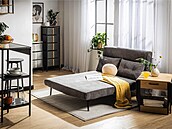 Jak zaídit obývací pokoj, který se v noci promní v lonici pro hosty?