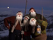 Island�tí �Yule Lads�, tedy Váno�ní chlapíci. (14. listopadu 2007)
