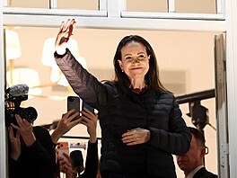 Venezuelská opozi�ní lídryn� María Corina Machadová se v Oslu po 11 m�sících...