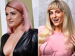 Americká zp�va�ka Meghan Trainorová výrazn� zhubla a zm�nila i barvu vlas� a...