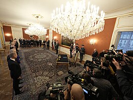 Prezident Petr Pavel jmenuje novou vládu. (15. prosince 2025)