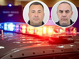 Na seznamu nejhledan�j�ích zlo�inc� figurují i �e�i Vilém Ková� (vlevo) a Oskar...