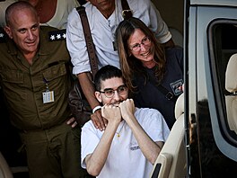 Evjatar David, osvobozený rukojmí, který byl unesen p�i útoku Hamásu v �íjnu...