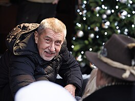 Andrej Babi� a Alena Schillerová do Brna za voli�i na váno�ní trhy (13....