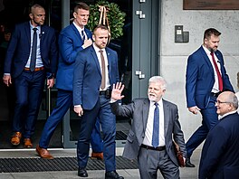 Prezident Petr Pavel s man�elkou Evou Pavlovou nav�tívili Liberecký kraj,...