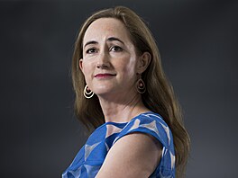 Britská spisovatelka Sophie Kinsella (14. srpna 2016)