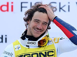 Jan Zabyst�an je p�ekvapivým vít�zem super-G ve Val Garden�.