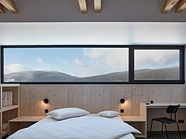 V pat�e jsou lo�nice pro odpo�inek a spánek. 