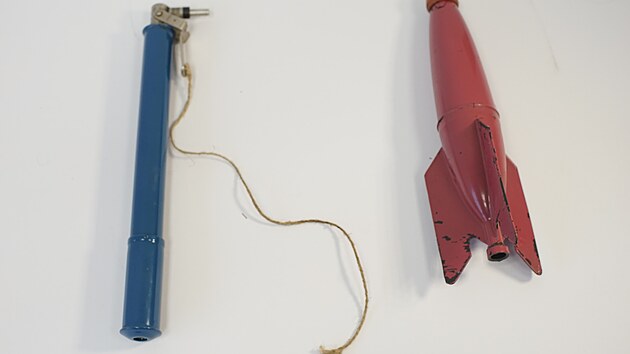 D�tsk� vodn� raketa se sb�rky Vojensk�ho historick�ho �stavu Praha