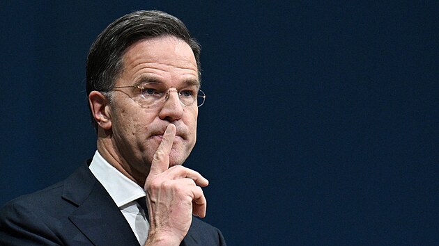 Gener�ln� tajemn�k NATO Mark Rutte (11. prosince 2025)