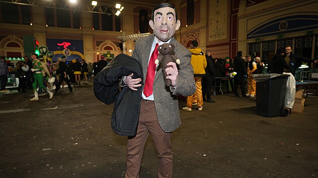 Fanou�ci �ipek dorazili na mistrovstv� sv�ta tradi�n� ve speci�ln�ch kost�mech.