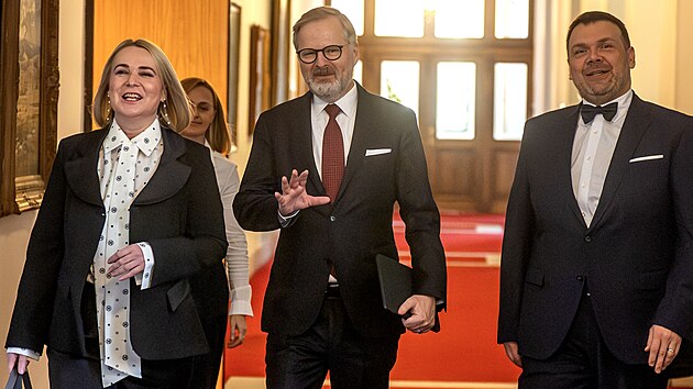Kabinet v demisi premi�ra Petra Fialy m� ve st�edu na programu sv� posledn� ��dn� zased�n�. (10. prosince 2025)