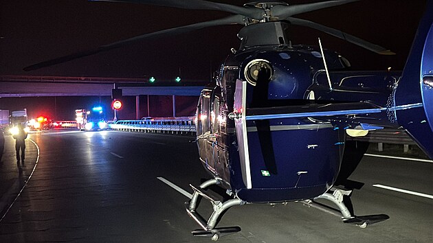 Nehoda dod�vky a kamionu na Pra�sk�m okruhu (16. prosince 2025)