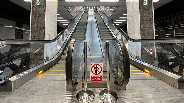 Nov� otev�en� a zmodernizovan� stanice metra C Pankr�c. (19. prosince 2025)