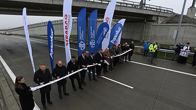 Slavnostn� otev�en� posledn�ho �seku D1 (19. prosince 2025)