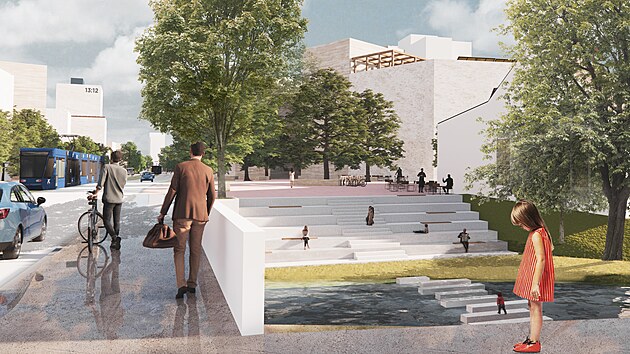 V�t�zn� n�vrh ateli�ru Gogol�k + Grasse oslovil porotu urbanistick� sout�e...