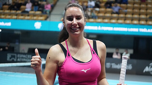 Francouzsk� tenistka Oc�ane Dodinov�.