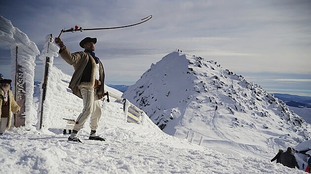 Slovensk� zbojn�k p�i slavnostn�m zah�jen� zimn� sezony v Jasn� (29. listopadu 2025)