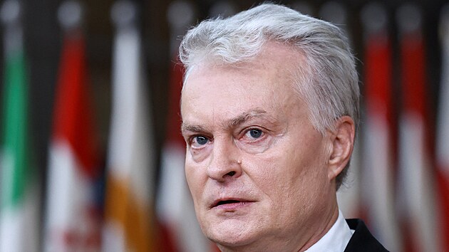 Litevsk� prezident Gitanas Nauseda (18. prosince 2025)