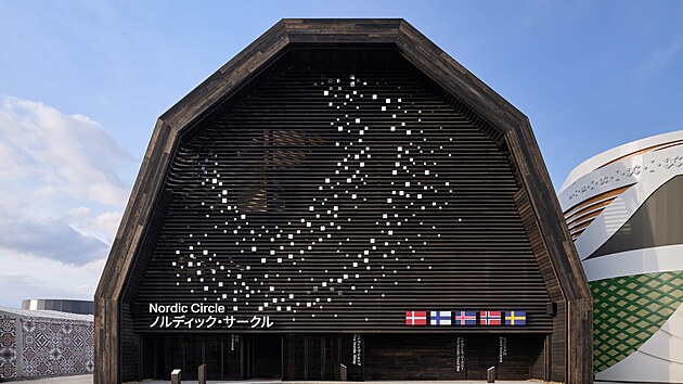 Architekt Franti�ek B�lek se sv�m t�mem z brn�nsk� firmy Exponex zaz��il s tvorbou interi�ru a expozice v seversk�m pavilonu na v�stav� Expo.