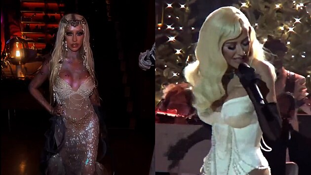 Americk� zp�va�ka Christina Aguilera zhubla p�es 23 kilogram�