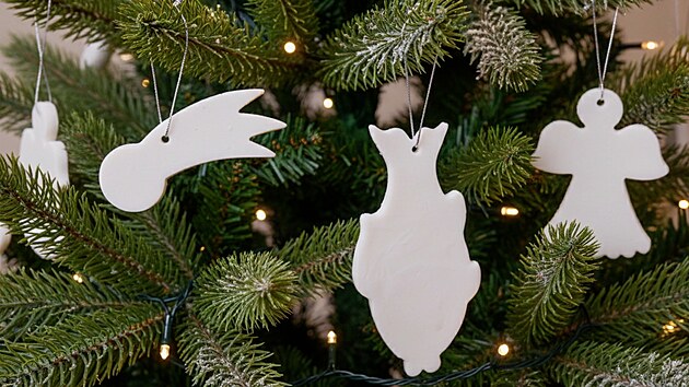 Recept��, Jana Str�nsk�, v�no�n� ozdoby, ru�n� v�roba, studen� porcel�n