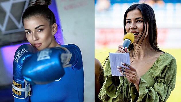 Denisa Gudelj, �éfka Playboye a moderátorka FK Viagem Ústí nad Labem.