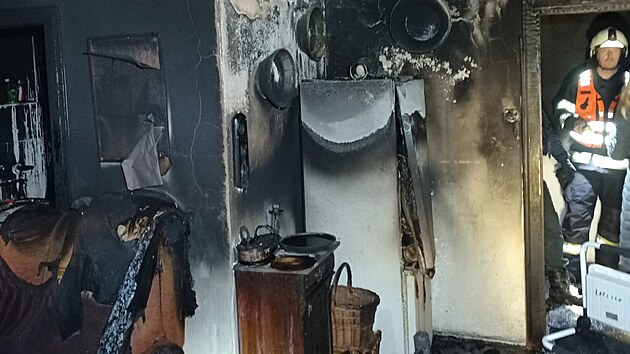 Por v dom na Kaplicku podle hasi nastal v kuchyni. (10. prosince 2025)