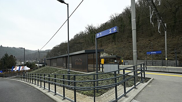 Slavnostn� otev�en� nov� vlakov� zast�vky Srbsko a ukon�en� stavebn�ch prac� v �seku Beroun - Karl�tejn. (17. prosince 2025)