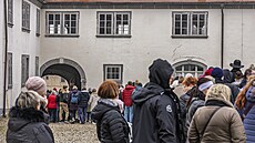 Váno&#196;�n�&#173; trhy ve zrekonstruovan�&#169; kon�&#173;rn&#196;� zámku v Zákupech přilákaly stovky lid�&#173;